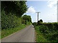 Back Lane towards Hoe in NR20 4BA