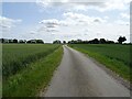 Collen's Green through farmland in NR9 5FW