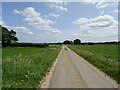 Looking east on Hase's Lane in NR9 5BQ