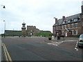Tynemouth - Clock Tower and Priory in NE30 4HH