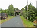 Railway bridge over Warper's Moss Lane in L40 4AF
