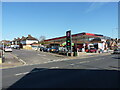 Texaco petrol station on Wilton Road, Salisbury in SP2 7JS