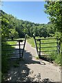 Footpath down the Garw valley in CF32 8AP