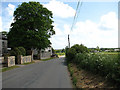 View east on West Road in West Caister