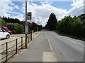 Bus stop on Holt Road (B1149) in NR10 3FF