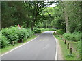 Minor road near Ringwood in BH24 3RA