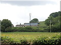 Farm buildings and mast near Sleight Farm in BA2 0AA