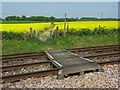 Footpath level crossing, Oakley in RG23 7DQ
