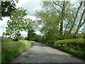 The Ivinghoe Aston to Slapton road in LU7 9FR