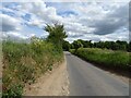 Hall Lane towards Blo' Norton in IP22 2JD