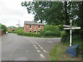 Road junction, Bartley, near Totton in SO40 2LG