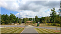 Crematorium grounds near Bloxwich, Walsall in WS3 2TJ
