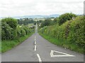 The road to Coldrain from Cleish in KY13 0LT