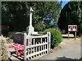 Flamstead War Memorial adjacent to  St Leonard, Flamstead in AL3 8DL