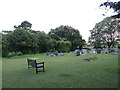 Part of the cemetery in DT3 4HE