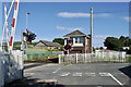 Level crossing and signal box in LA18 5LW