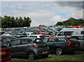 Sea of Cars for RHS Wentworth Woodhouse in S62 7TZ