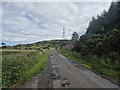 Minor road near Aberlemno in DD8 3TE
