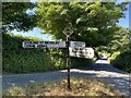 Direction Sign - Signpost a half mile south of Chalmington in DT2 0JB
