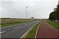 New cyclepath by A1301 in CB10 1FE