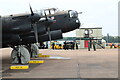 BBMF Avro Lancaster, "The City Of Lincoln", at RIAT Fairford 2025 in Marston Maisey