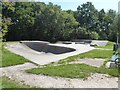 Skatepark in Memorial Park in SK23 7GU