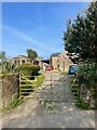Old metal farm gate at Gatwen in LL53 8NA