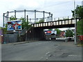 Well Street railway bridge in PA3 1RD