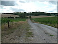 Farm track near Highlands Park Farm in DE13 8BG