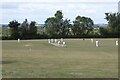 A village cricket match in GL15 6TG