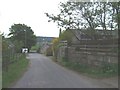 Abutment of former railway bridge in AB31 4GS