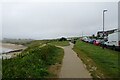 Path beside Pentire Crescent in TR7 1PN