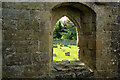 Window in the north chapel of Fearn Abbey in IV20 1TG