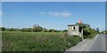 Bus shelter by A345, close to road from Manningford Bruce in SN9 6HX