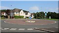 Roundabout at the edge of Balfron in G63 0QB