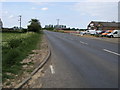 The A1101 heading out of Wisbech in PE13 5DS