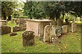 Tomb in the headstones in Black Bourton