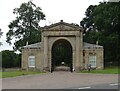 Gatehouse and entrance to Kedleston Hall in DE22 5LD