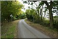 Oxborough Road out of Boughton in Wissey Ward