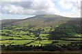 View across Dentdale to Great Coum in LA10 5TE