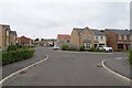 Houses along Mercers Way in NE66 1FF