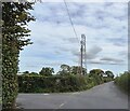 Electricity Lines cross Langley Lane in PR3 2JT