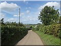 Road to North Hele Farm in EX39 5NA