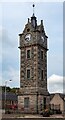 Newmill War Memorial Clock Tower in AB55 6TZ