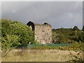 Remains of the pump house at British Ironworks in NP4 7TX