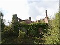 Remains of the offices at British Ironworks in NP4 7TX