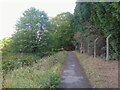 Path on route of Barnsley Canal in S71 2DD