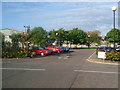 The car park at Capgemini looking SW in IV1 1SU
