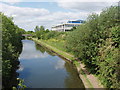 Grand Union Canal bridge 194A from bridge 195 in UB7 9LW