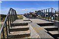Jaywick: Steps, the access to Brooklands Beach in CO15 2JR